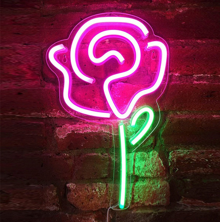 Transparent Neon Light