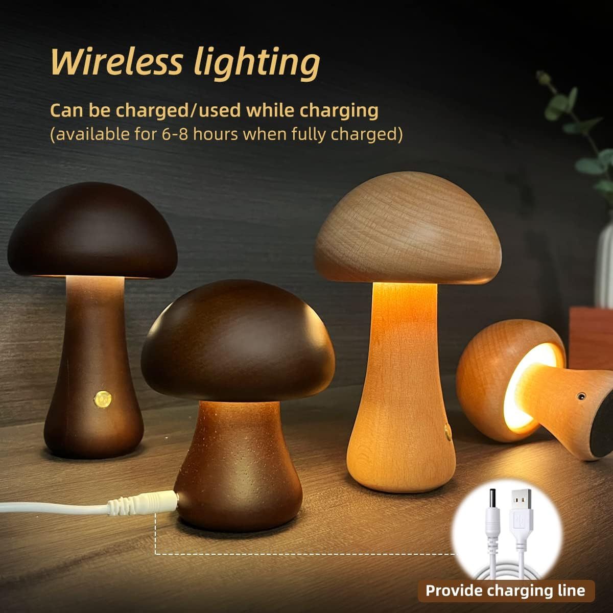 Mushroom Glow Lamp